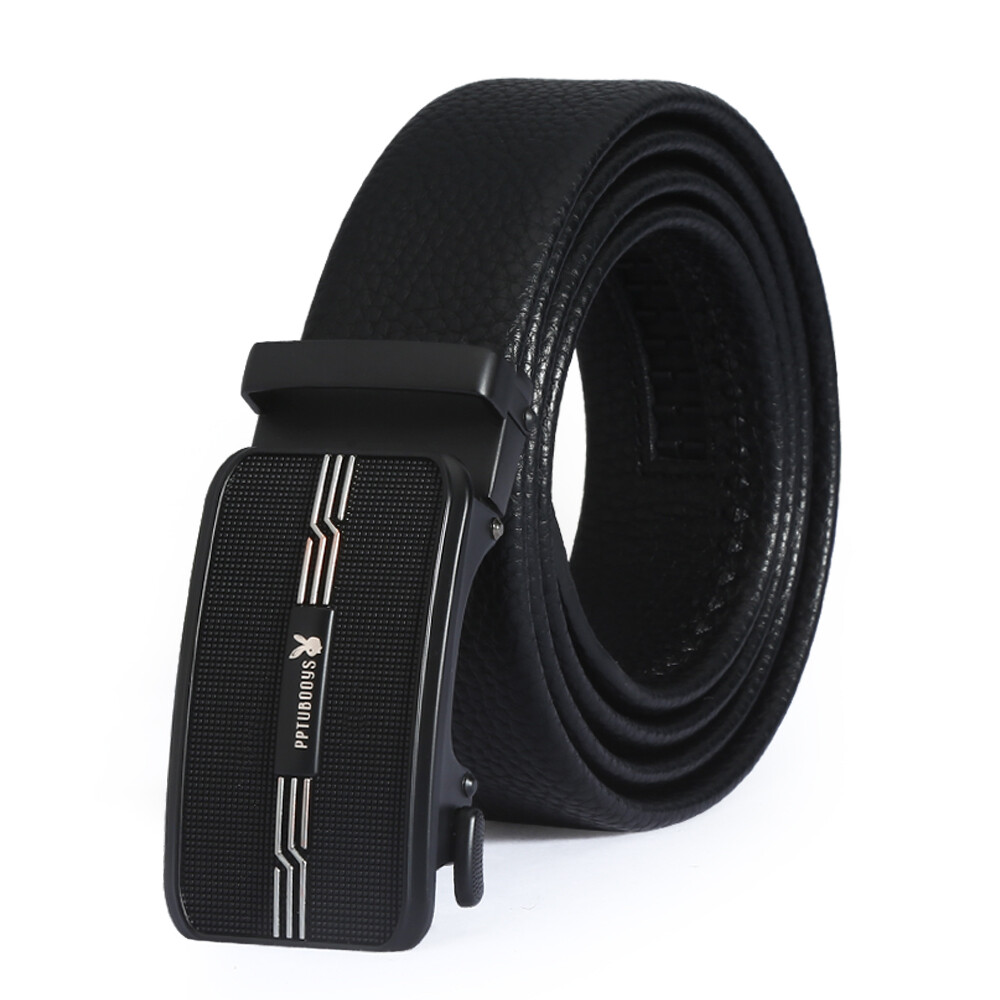 Fashion PU Alloy Automatic Buckle Rabbit Brand Decorative Durable Charm Belts for Mans Belt