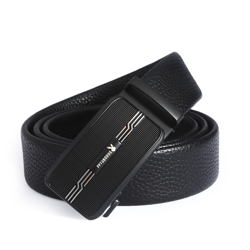 Fashion PU Alloy Automatic Buckle Rabbit Brand Decorative Durable Charm Belts for Mans Belt