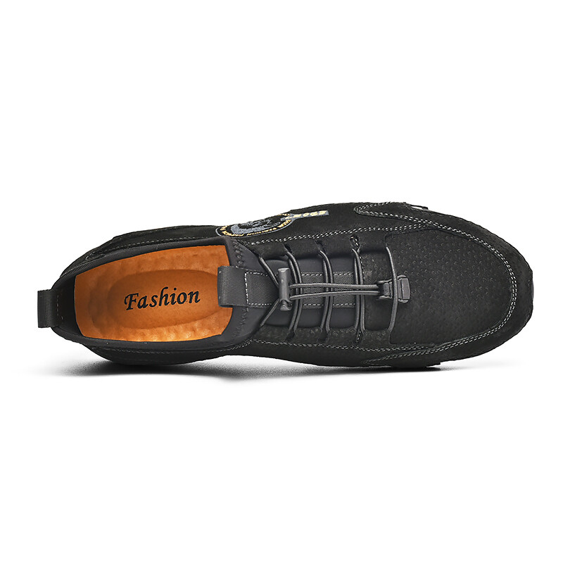Wholesale Fancy Octopus Shape Men Casual Leather Loafer Slip on Shoes