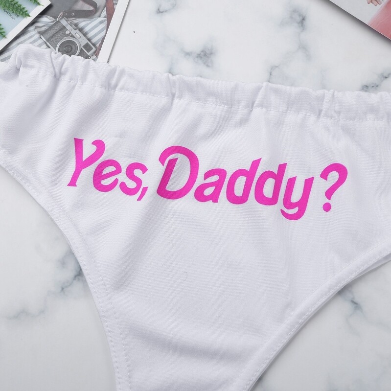 New Design Soft Cotton Adult Girls Lingerie Letter Print Panty Fashion Women Lady Girl Cotton Panties Underwear