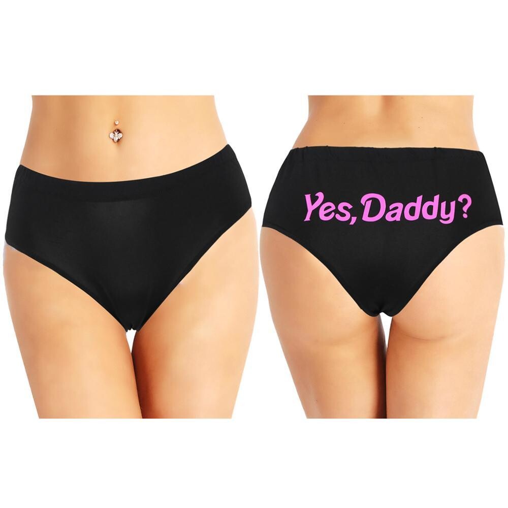 New Design Soft Cotton Adult Girls Lingerie Letter Print Panty Fashion Women Lady Girl Cotton Panties Underwear