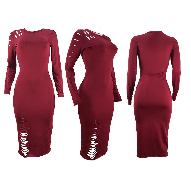 Winter 2020 large capacity women&#39;s wholesale dresses, women&#39;s sweaters and pullover dresses