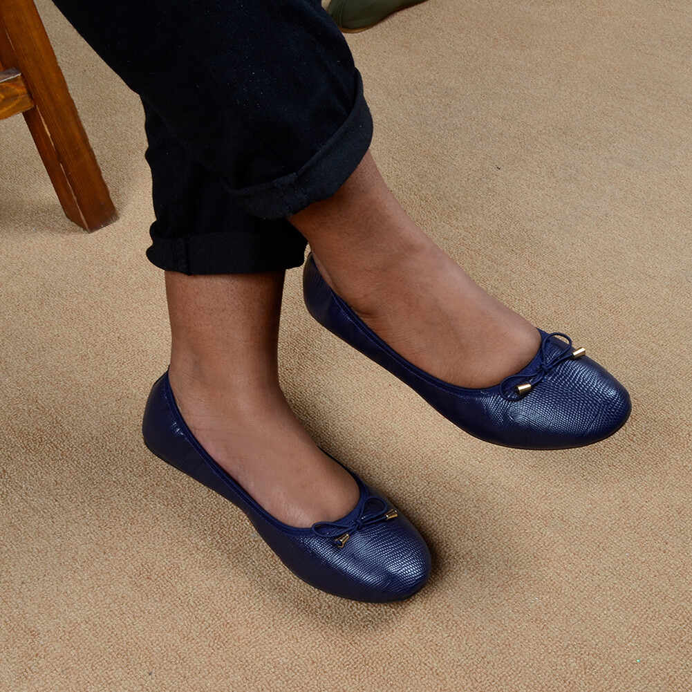 Good quality textile lining material daily life occasion flat pump shoes