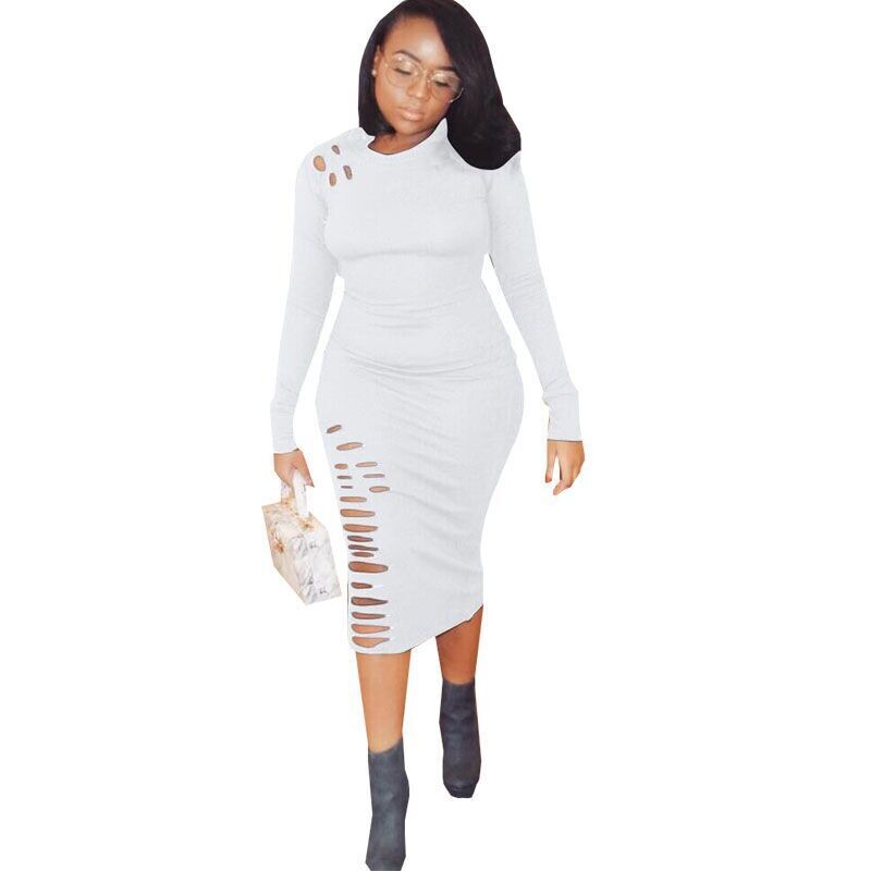 Winter 2020 large capacity women&#39;s wholesale dresses, women&#39;s sweaters and pullover dresses