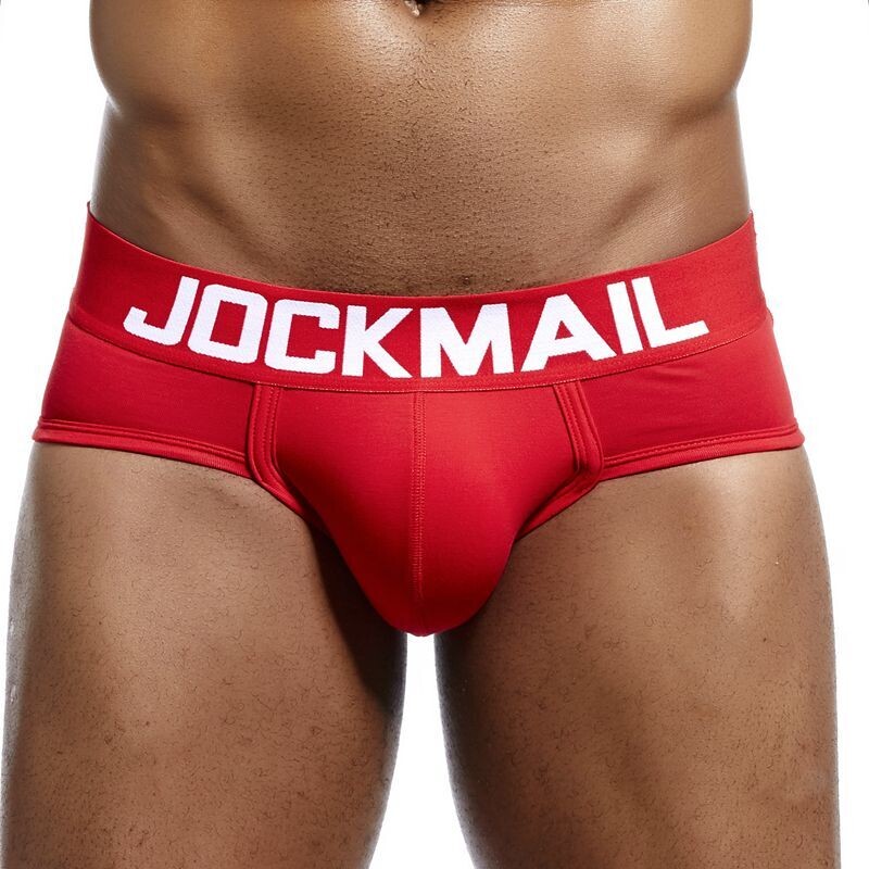 JOCKAMIL cotton boxer briefs solid color men underwear low waist breathable soft White shorts Leisure Sports Trunks underpants