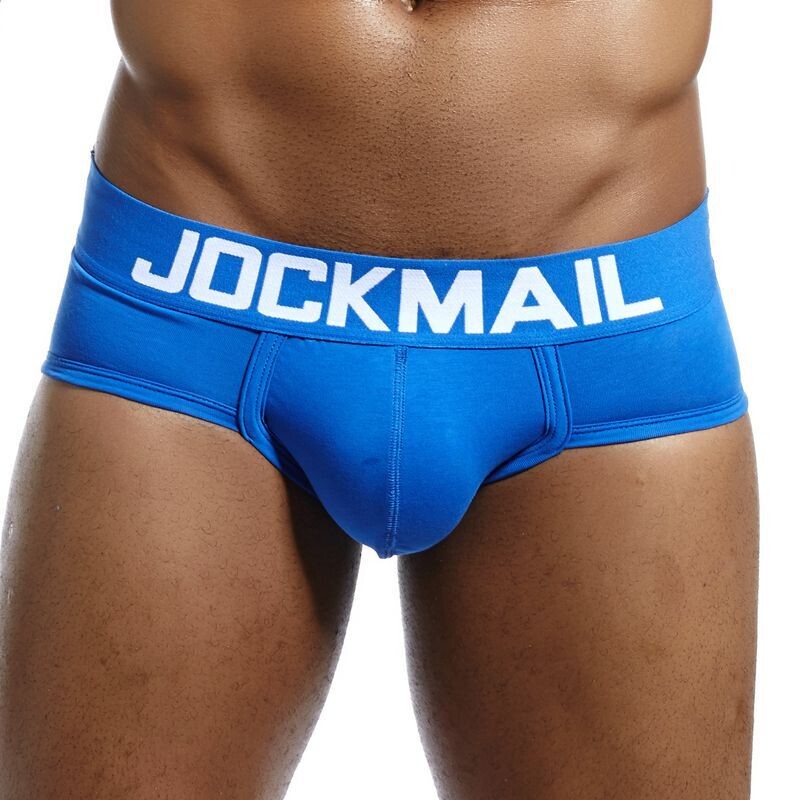 JOCKAMIL cotton boxer briefs solid color men underwear low waist breathable soft White shorts Leisure Sports Trunks underpants