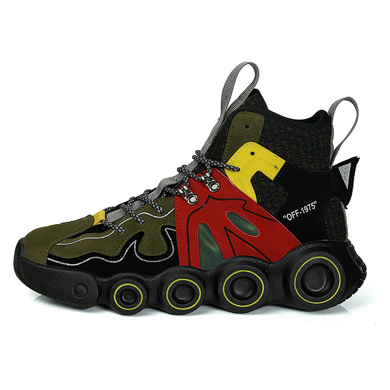 Ziitop New Design Fashion Sport Shoes Men Personality Skate Trendy Running Shoes Thick Soled Increased Men Sneakers