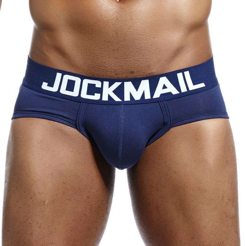 JOCKAMIL cotton boxer briefs solid color men underwear low waist breathable soft White shorts Leisure Sports Trunks underpants