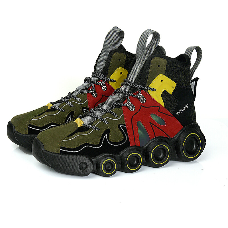 Ziitop New Design Fashion Sport Shoes Men Personality Skate Trendy Running Shoes Thick Soled Increased Men Sneakers
