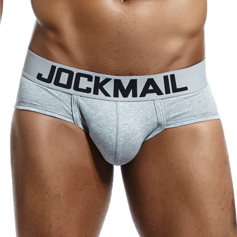 JOCKAMIL cotton boxer briefs solid color men underwear low waist breathable soft White shorts Leisure Sports Trunks underpants