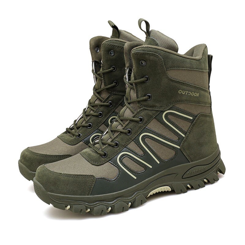 Wholesale Autumn Winter Boots Warm Wool Lining Hombre Tpr Waterproof  Snow Boots for Man Cleats Shoes Botas De Nieved Snow Boots
