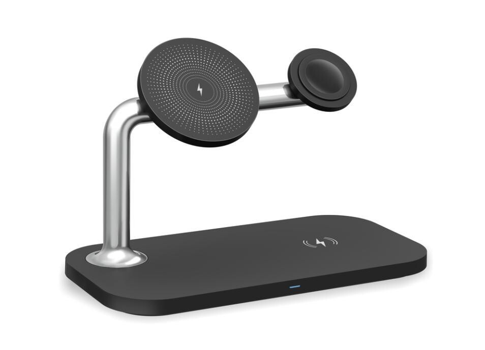 Smart Life Wholesale Private Mold All In One Qi Cargador inalambrico rapido Muelle multifuncion Universal Phone Wireless Charge