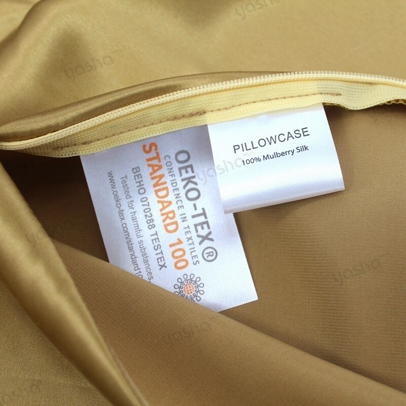 Hot Sale Simple Modern 100% Mulberry Silk Pillow Case 22mm Shiny 6a Grade Satin pillow cases custom