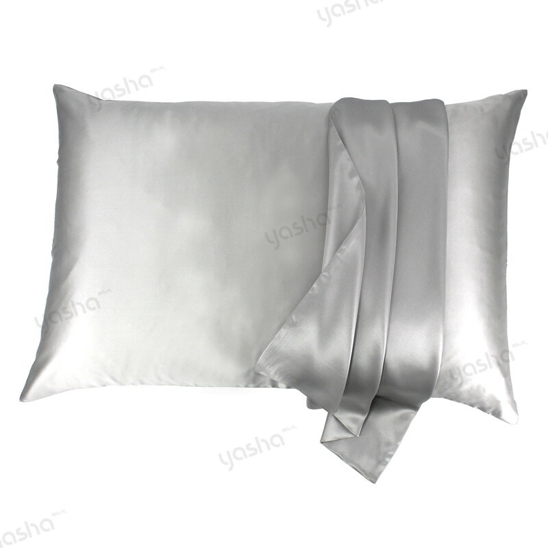 Hot Sale Simple Modern 100% Mulberry Silk Pillow Case 22mm Shiny 6a Grade Satin pillow cases custom