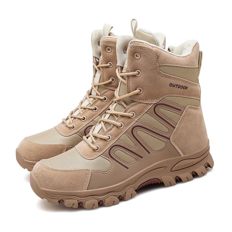 Wholesale Autumn Winter Boots Warm Wool Lining Hombre Tpr Waterproof  Snow Boots for Man Cleats Shoes Botas De Nieved Snow Boots