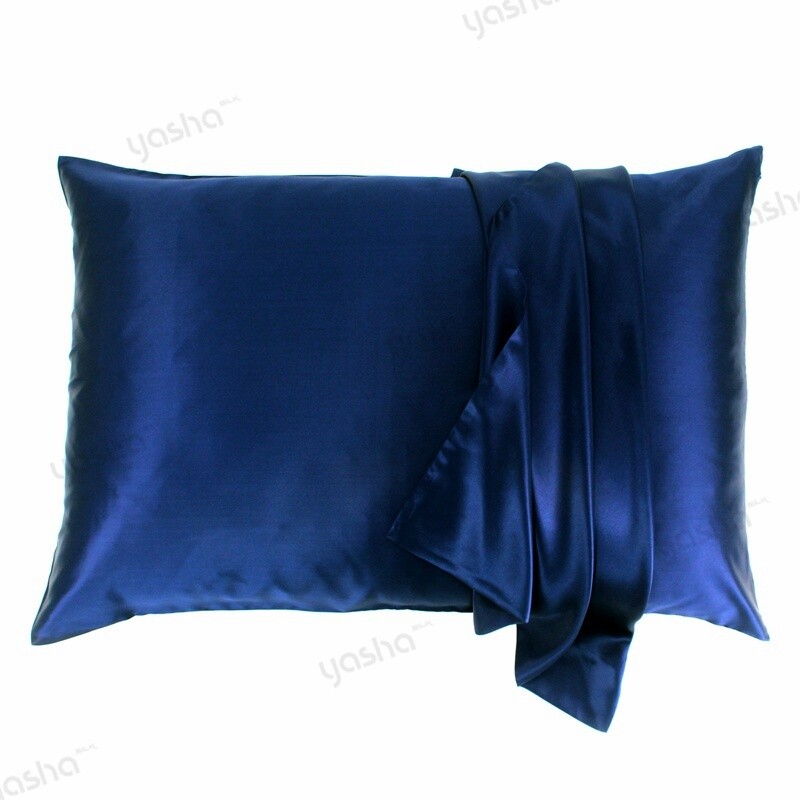 Hot Sale Simple Modern 100% Mulberry Silk Pillow Case 22mm Shiny 6a Grade Satin pillow cases custom