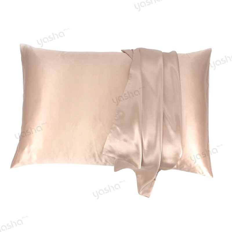 Hot Sale Simple Modern 100% Mulberry Silk Pillow Case 22mm Shiny 6a Grade Satin pillow cases custom