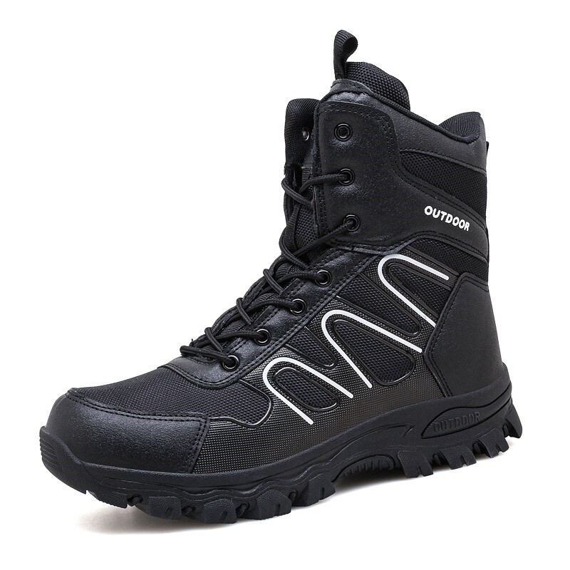 Wholesale Autumn Winter Boots Warm Wool Lining Hombre Tpr Waterproof  Snow Boots for Man Cleats Shoes Botas De Nieved Snow Boots