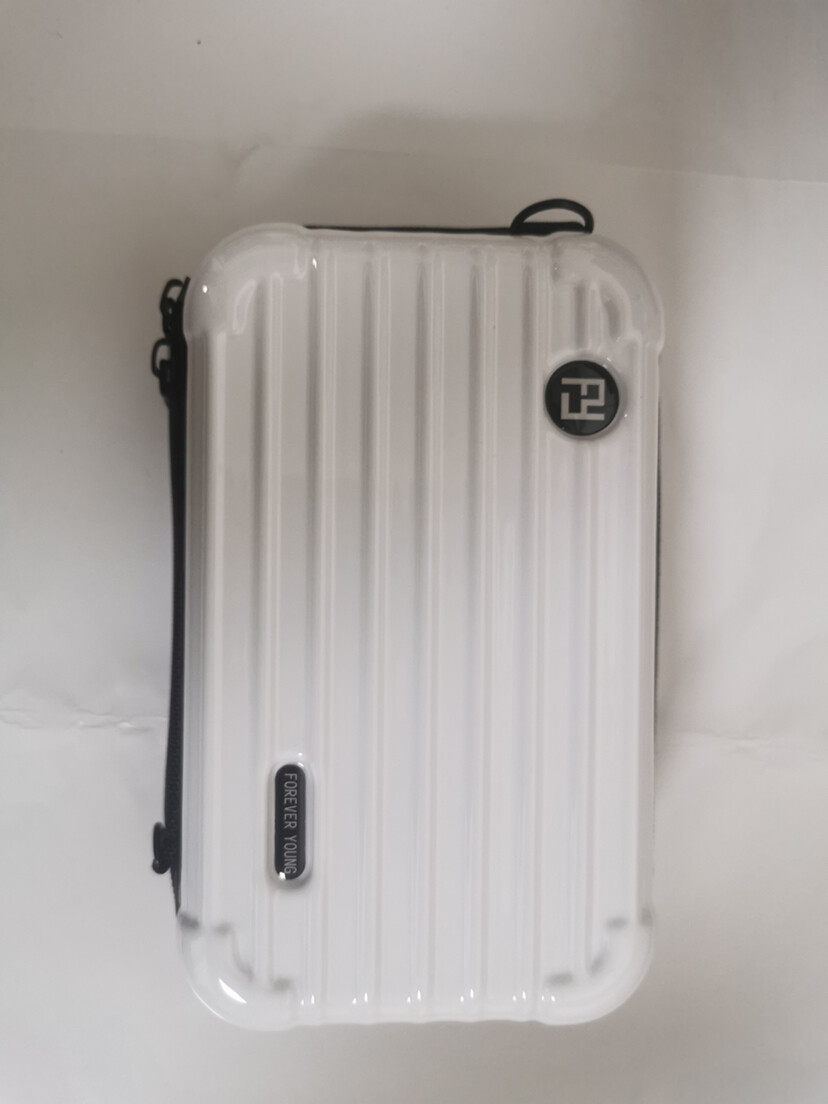 Waterproof Multi pattern hard shell ABS PC makeup cosmetic bag case travel toiletry bag with shoulder straps beauty case