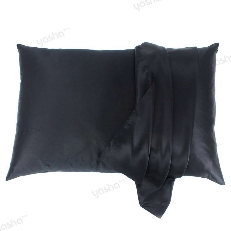 Hot Sale Simple Modern 100% Mulberry Silk Pillow Case 22mm Shiny 6a Grade Satin pillow cases custom