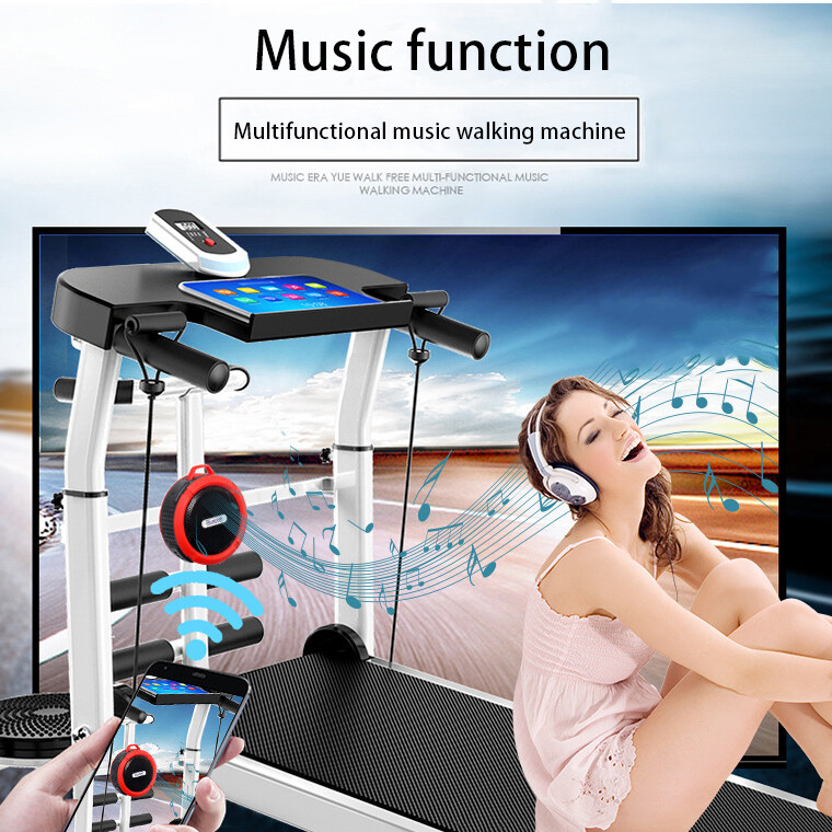 Household small treadmill sport multifunctional foldable exercise running treadmill fitness equipment treadmill foldable