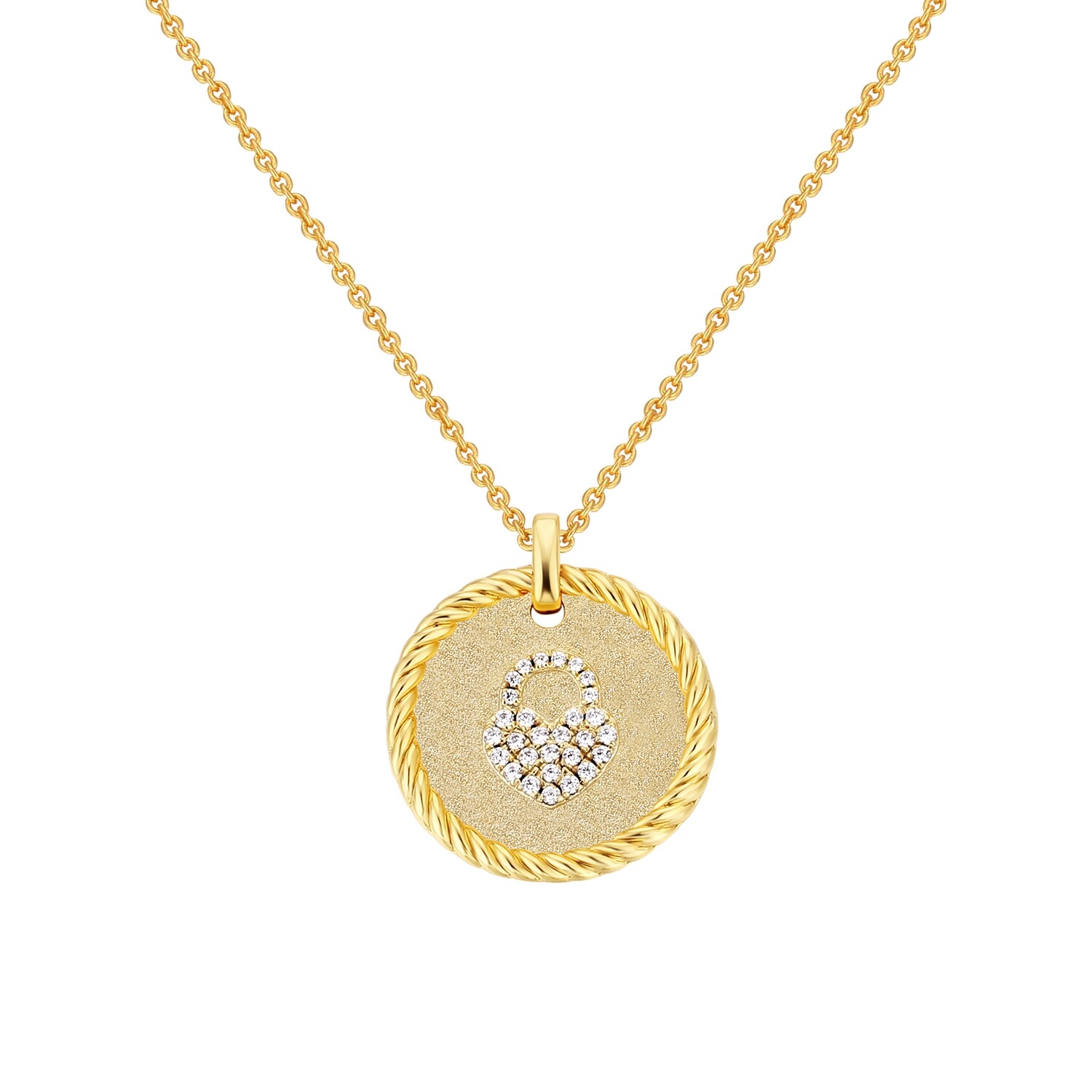 KRKC Moon and Stars 5A Zircon 925 Sterling silver 18K Real Gold Medallion Coin Pendant Necklace for Women
