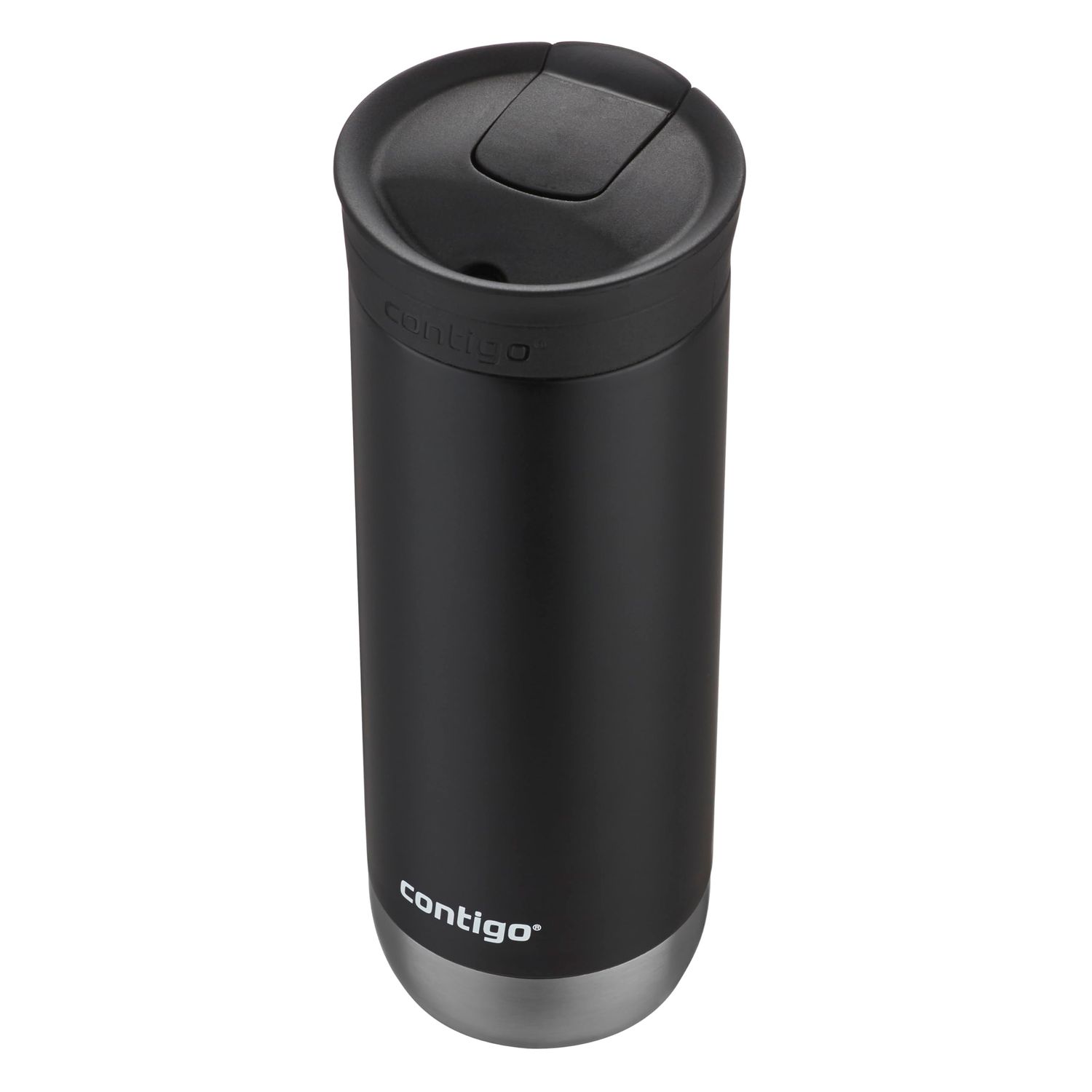 Contigo Huron 2.0 Stainless Steel Travel Mug with Leak-Proof SnapSeal Lid, Vacuum-Insulated Tumbler for Coffee and Tea, Licorice, 16 oz (473 mL)