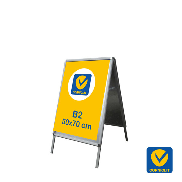 BASIC 50x70 | cavalletto bifacciale 25mm