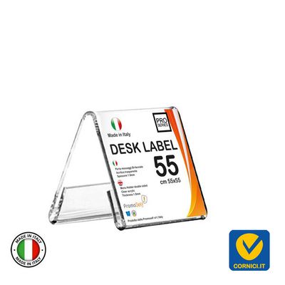 DESK LABEL 100x60 | cavaliere