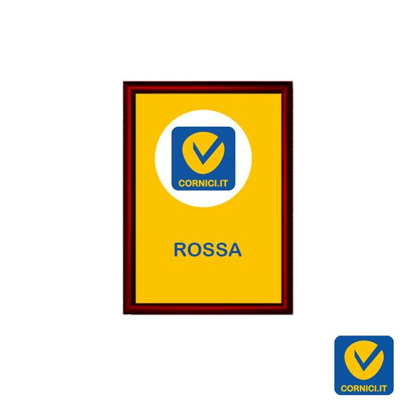 ROSSA | cornice a scatto