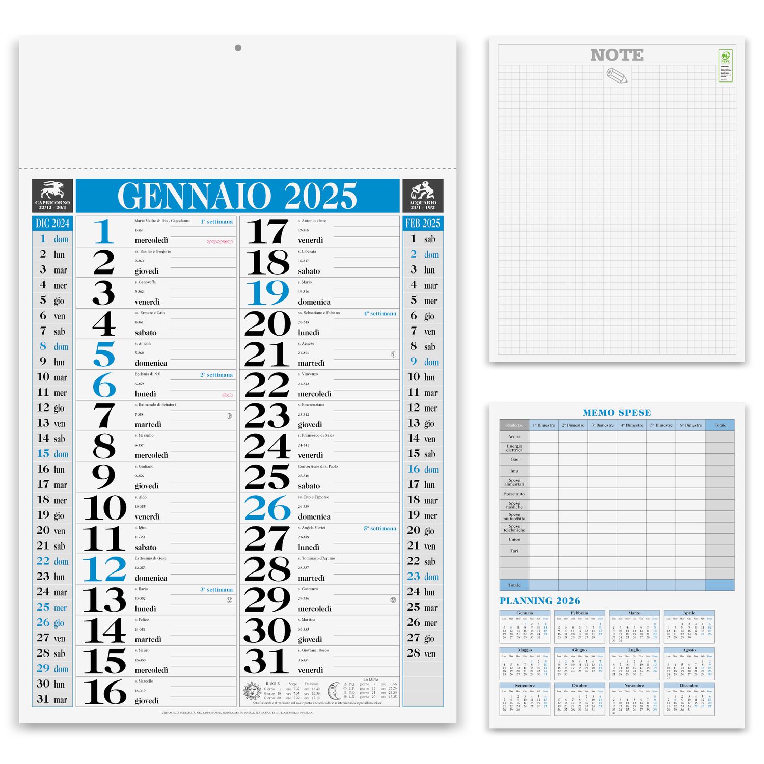 CALENDARIO OLANDESE | CLASSIC