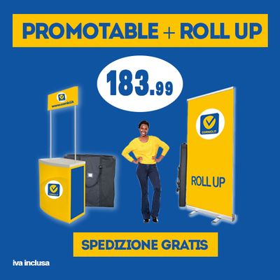 PROMOTABLE + ROLL UP | offerta combo