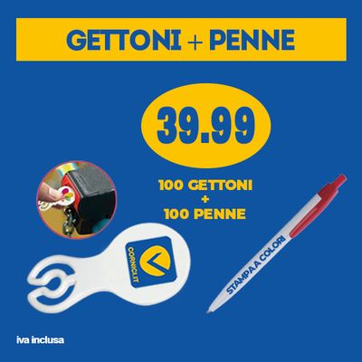 KIT GETTONE + PENNE | COMBO 3