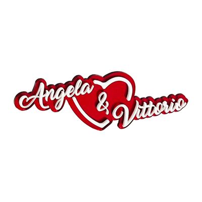 SCRITTE PLEXIGLASS PERSONALIZZATE