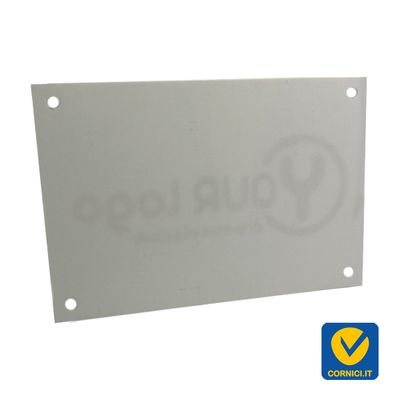 TARGHE PLEXIGLASS BIANCO LATTE