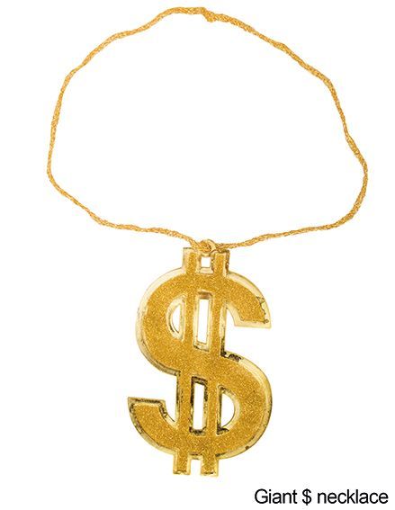 COLLANA DOLLARO XXL