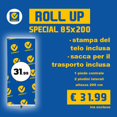 ROLL UP SPECIAL | 85x200