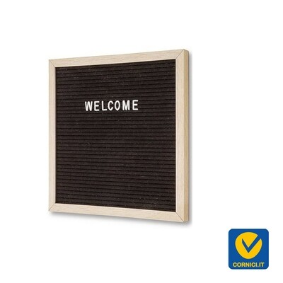 LETTER BOARD | bacheca con lettere inercambiali