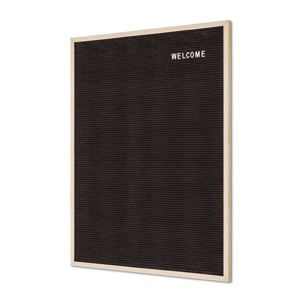 LETTER BOARD | bacheca con lettere inercambiali, DIMENSIONE: 30x30cm, COLORE: MARRONE CHIARO