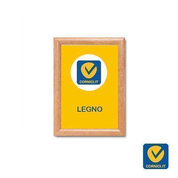 CORNICE A SCATTO DA PARETE | LEGNO