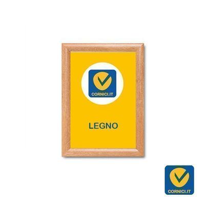 CORNICE A SCATTO DA PARETE | LEGNO