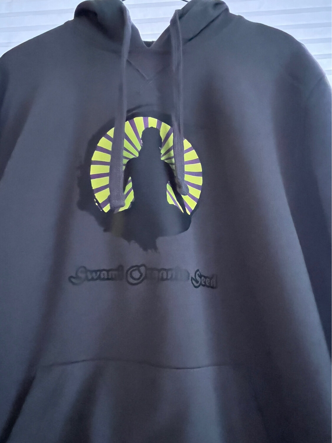 Swami Organic Seed Hoodie, Color: Terrain Grey