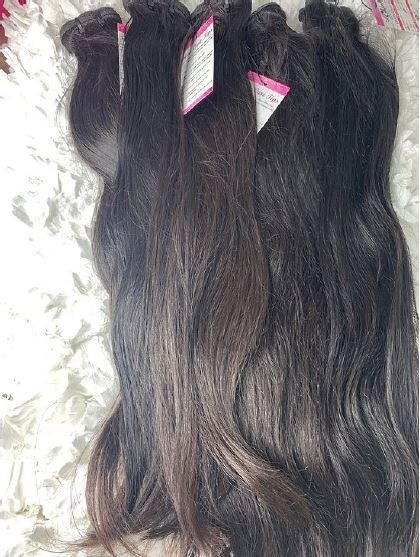 RAW INDIAN STRAIGHT HAIR