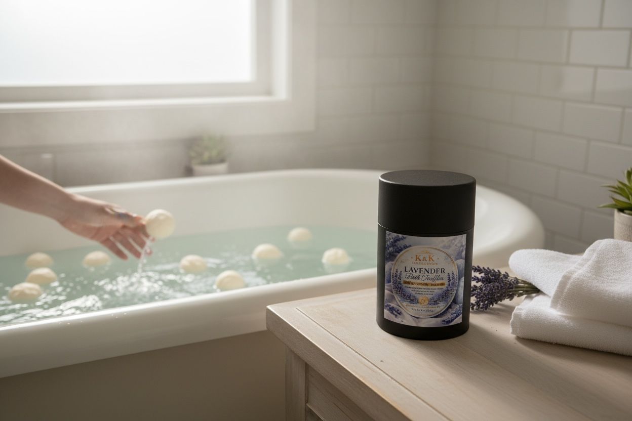 Lavender Bath truffle