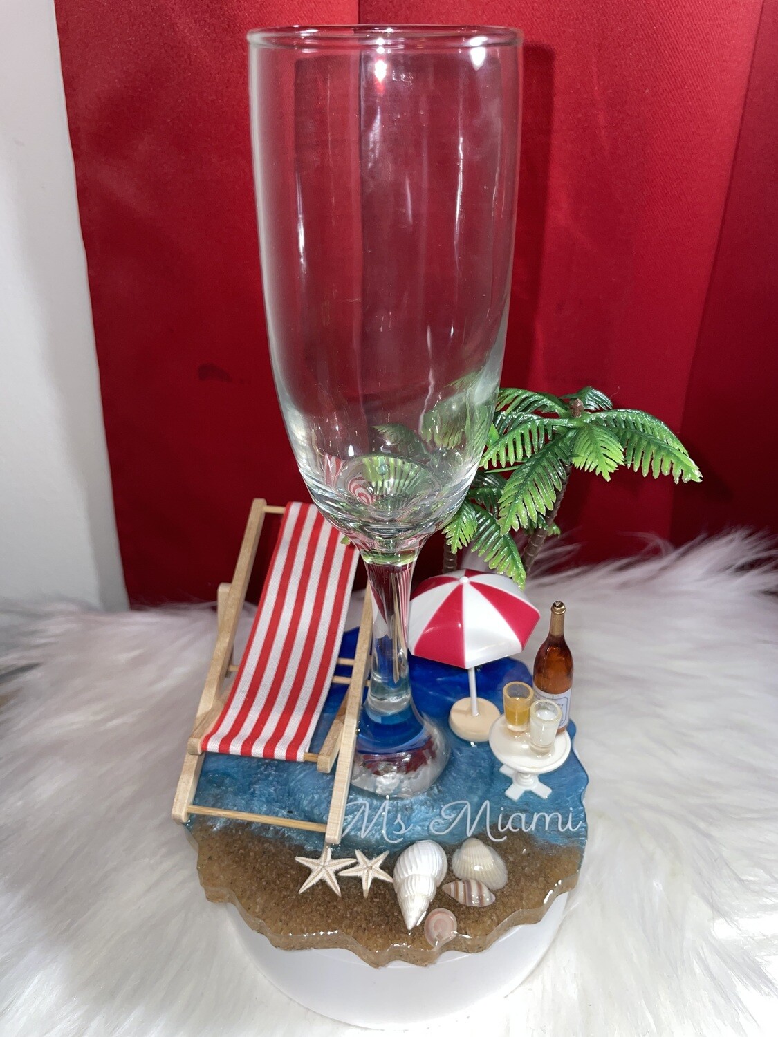 ⛱️🏝️🏖️ Beach Wine Glasses 🏖️🏝️⛱️