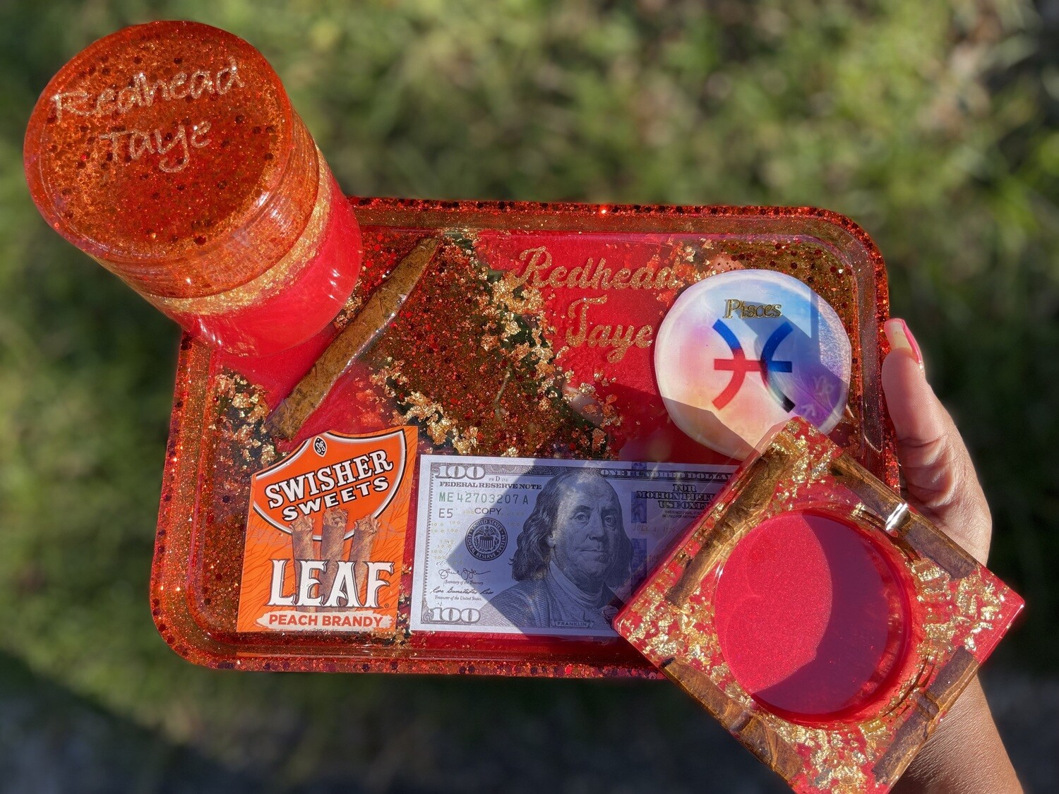 Custom Weed Tray Set