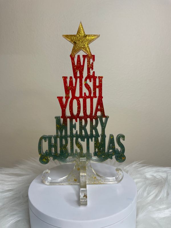 We Wish You A Merry Christmas Decor