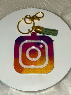 Social Media Promoter Business Keychain