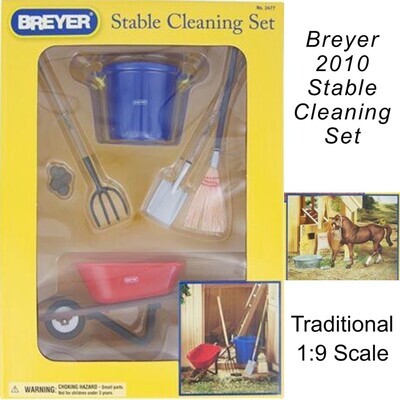 Breyer 2010 Traditional Stable Cleaning Set NIB