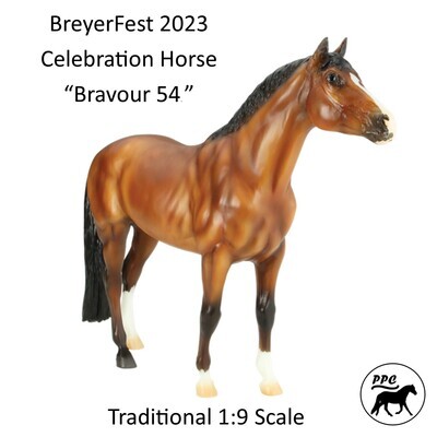 BF 2023 Celebration Portrait Horse "Bravour" LE Pre-Order